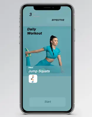 Workout android App screenshot 0